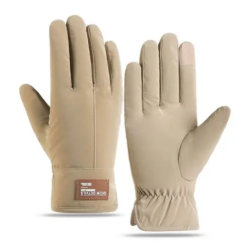 Image de Gants Hiver Homme Chauffants - Coupe-Vent & Écran Tactile