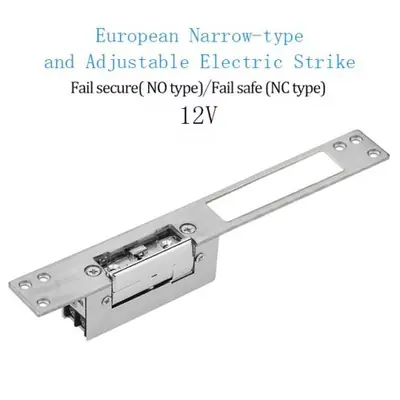 Image de Serrure Électrique à Languette - Contrôle d'Accès Sécurisé
