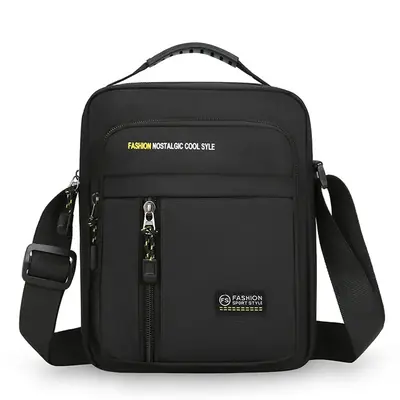 Image de Sac Bandoulière Homme Multi-Poches Oxford