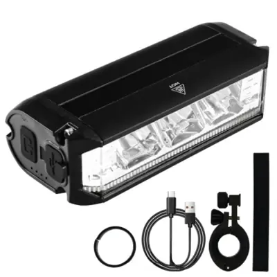 Image de Lampe Vélo 1800LM Rechargeable - Éclairage Puissant pour VTT et Scooter Électrique
