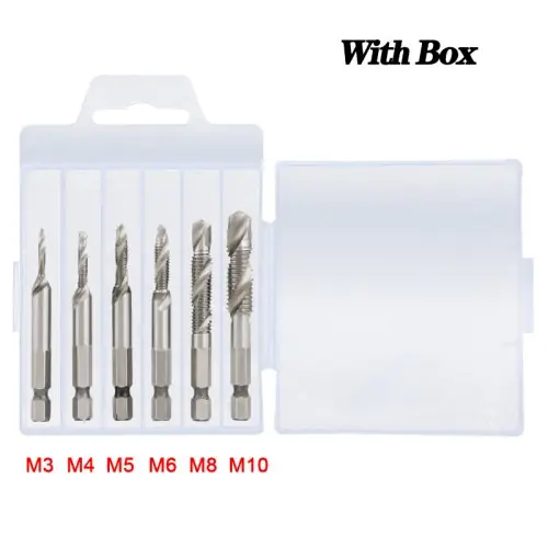6Pcs argent long ensemble