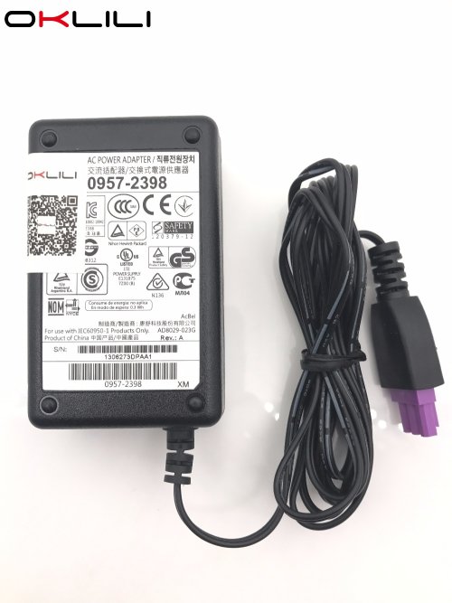 Zdjęcie Zasilacz sieciowy do drukarki HP DeskJet 1050, 1000, 2050, 2000, 2060 – 30V/300mA, kompatybilny z modelami 0957 2290, 0957 2286, 0957 2398