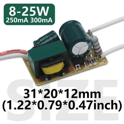Image de Pilote LED 8-50W - Transformateur 250mA/300mA
