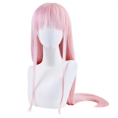 Image de Perruque Rose Longue Anime Darling in the Franxx