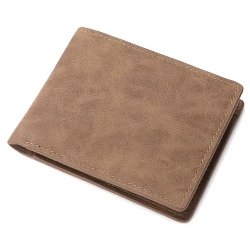 Image de Portefeuille Homme Mini Cuir Léger avec Clip Dollar
