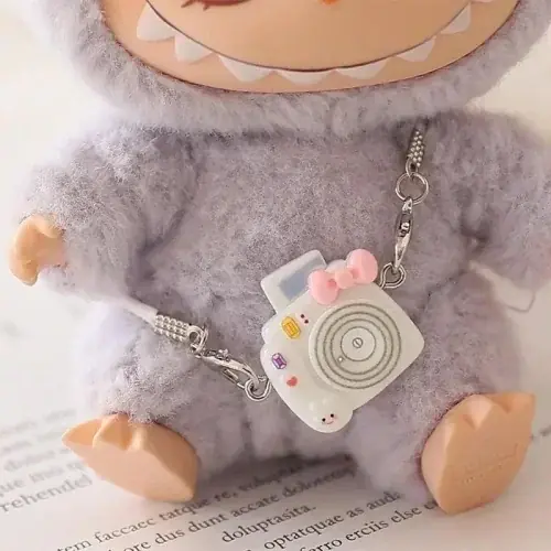 Image de Vêtements Miniatures pour Poupées Labubu - Sweat & Jupe Rose