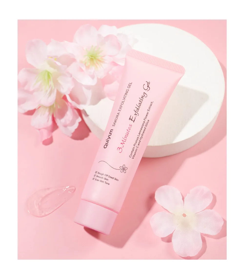 Immagine di Sakura Esfoliante Peeling Gel Scrub Viso Idratante Nutriente Riparazione Scrub Crema Per Il Viso Bellezza Cura Della Pelle30g/50g