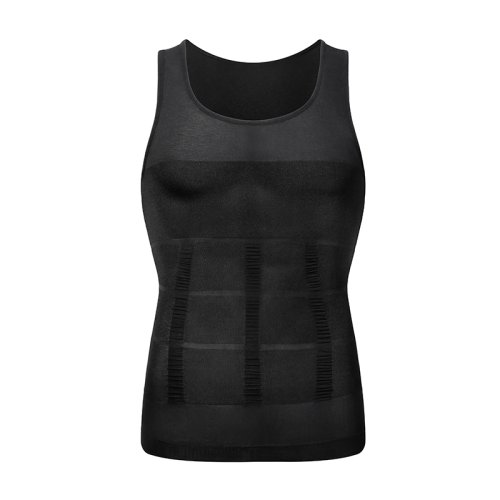 Immagine di Uomo Dimagrante Corpo Shapewear Corsetto Maglia Camicia Compressione Addome Pancia Pancia Controllo ...