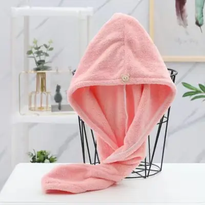 Image de Turban de Séchage Rapide pour Cheveux Longs - Microfibre Douce