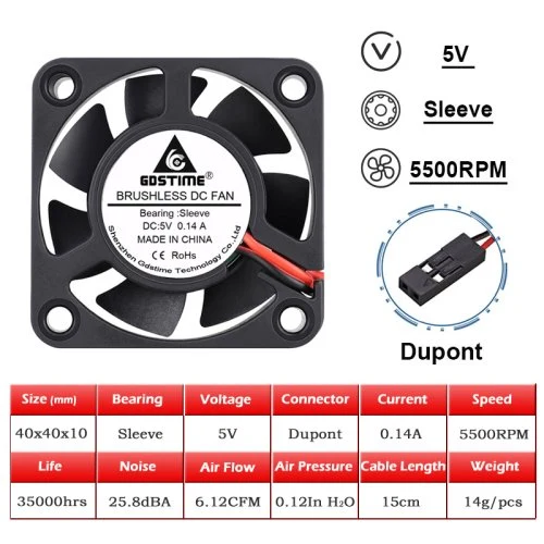 5V Custodia Dupont