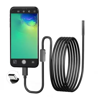 Endoscope USB pour Smartphone - Caméra Serpent 5.5mm Étanche
