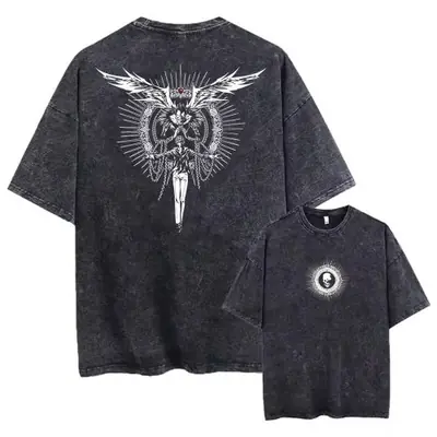 Image de T-Shirt Vintage Harajuku Death Note - Style Streetwear Unisexe