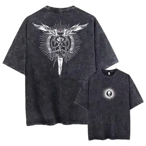 Image de T-Shirt Vintage Harajuku Death Note - Style Streetwear Unisexe