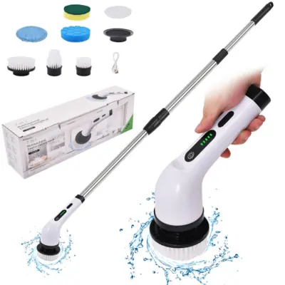 Image de Brosse de Nettoyage Électrique Sans Fil - Multi-usages