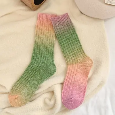 Image de Chaussettes Hiver Chauffantes pour Femmes - Laine Épaisse & Confort