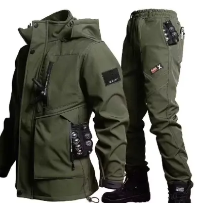 Image de Veste Moto Homme Hiver - Imperméable & Chaude
