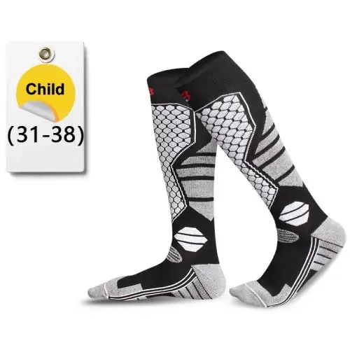 Image de Chaussettes de Ski Chauffantes - Hiver & Randonnée