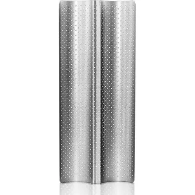 Image de Poêle à Pain Français Antiadhésive - 4 Baguettes Ondulées