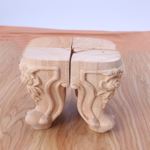 Bild von Holz-Möbelbeine – Stabile Ersatzfüße für Sofa, Bett & Tisch