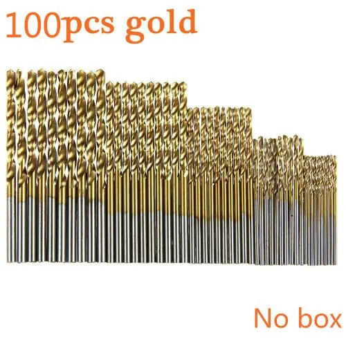 Image de Mini Mèches HSS Titane - Ensemble de 22 Pièces pour Métaux, Bois & Aluminium