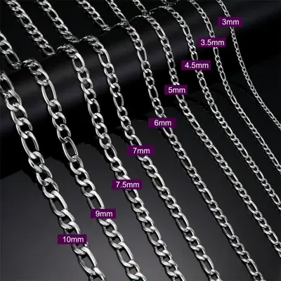 Image de Collier Punk Acier Inoxydable Homme - 45cm à 60cm