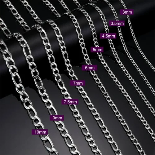 3.0mm figaro łańcuch