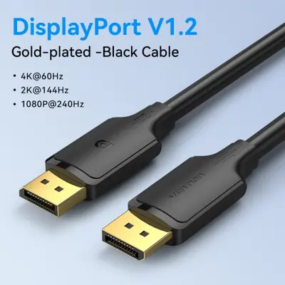 Image de Câble DisplayPort 8K/16K Ultra HD - Haute Performance