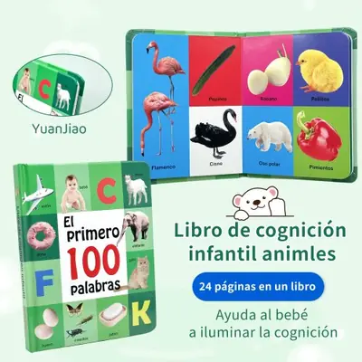 Image de Cartes Cognitives Bébé - Apprendre l'Espagnol en S'amusant