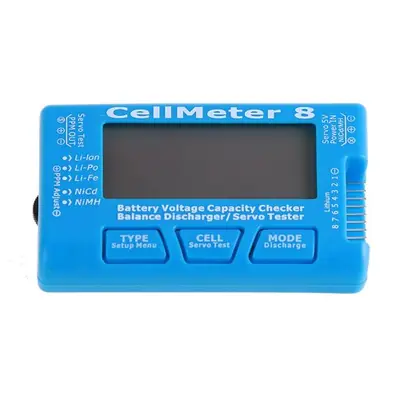 Image de Testeur de Batterie RC CellMeter8 - Précision LCD pour Modèles 2S à 8S