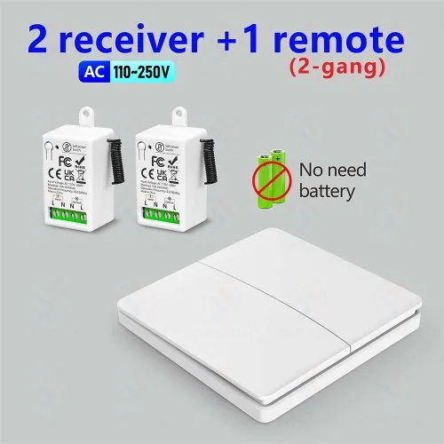 2receiver 1remote