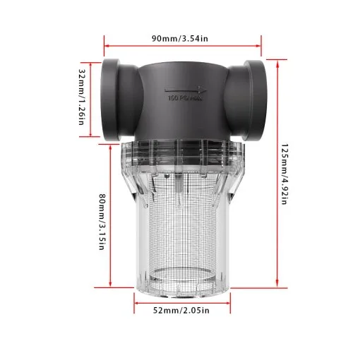F 1 pollice 20 mesh