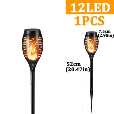 Image de Lampe Solaire LED 96 LEDs - Éclairage Extérieur Étanche