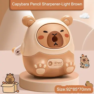 Image de Taille-Crayon Capybara Design Mignon