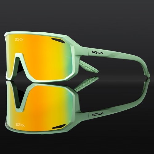 Imagen de Gafas de Sol para Ciclismo con Protección UV400 para Hombre y Mujer, Ideales para Deportes al Aire Libre, Montaña, Bicicleta y Senderismo