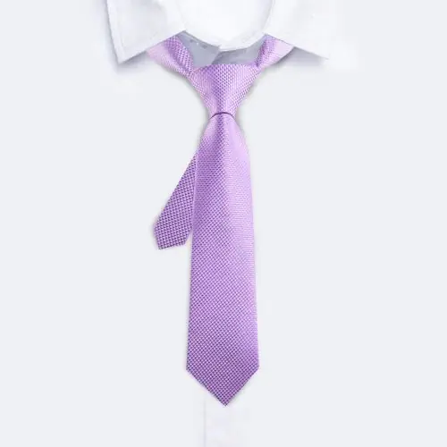 Image de Cravate Enfant Soie Jacquard - Élégance pour Fête et École