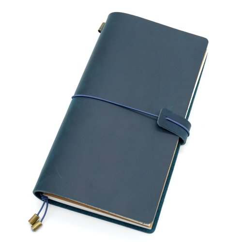 Image of 100% Handmade Genuine Leather Traveler's Notebook Travel Diary Journal Vintage Cowhide Gift Planner Free Lettering Embosse