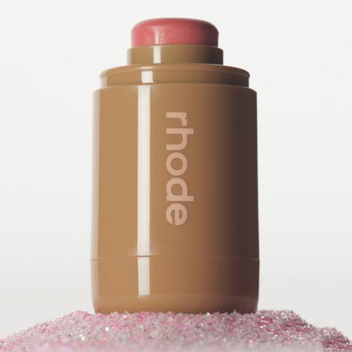 Afbeelding van Natuurlijke Crème Blush Stick met Lipgloss & Telefoonhoesje voor iPhone 16/17 – Zout, Tan, Raspberry, Espresso – Make-up Set voor Vrouwen