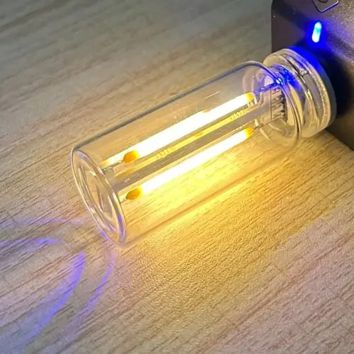 Image de Veilleuse LED Rétro USB - Lumière Chaude & Douce