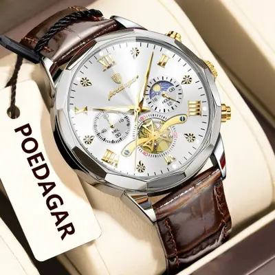 Image de Montre Homme Luxe Étanche - Chronographe Sport & Affaires