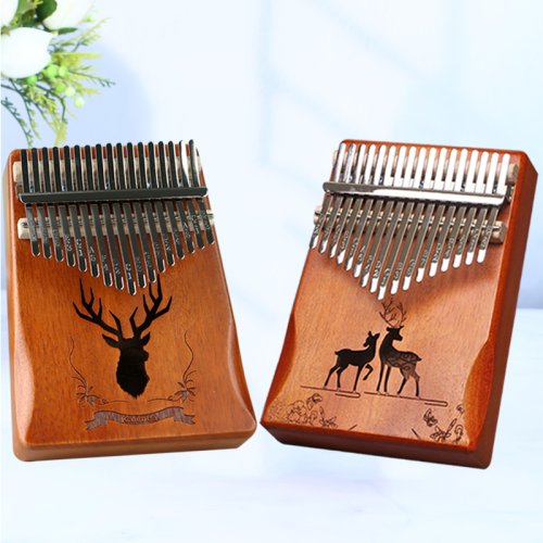 Bild von Lydesy Kalimba Daumenklavier mit 17 Tasten – Handgemacht, Manuell Abgestimmt, Tragbares Fingerklavier für Anfänger und Erwachsene – Ideal als Geschenk für Kinder, Musikliebhaber und Festivalbesucher