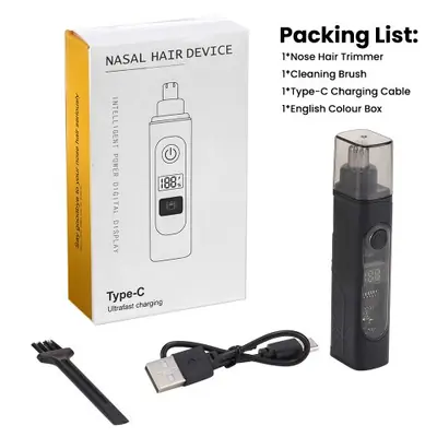 Image de Tondeuse Mini Électrique pour Nez & Oreilles - Rechargeable