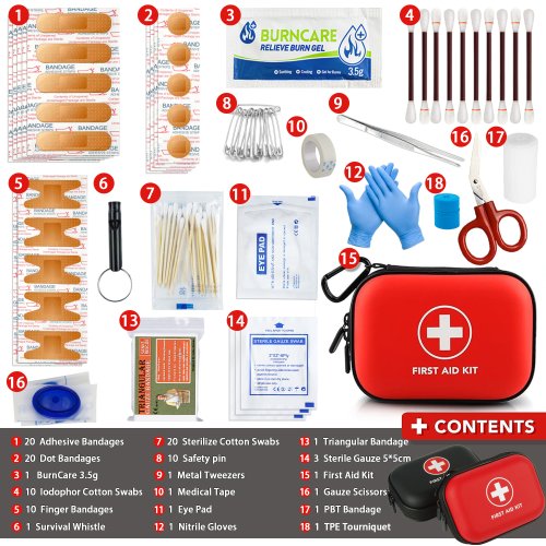 Trousse de Premiers Secours Compacte & Polyvalente