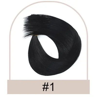 Image de Extensions de Cheveux Remy Naturelles à Capsules