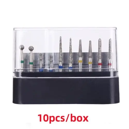 Image de Kit de Fraises Diamantées Dentaires - Précision & Efficacité