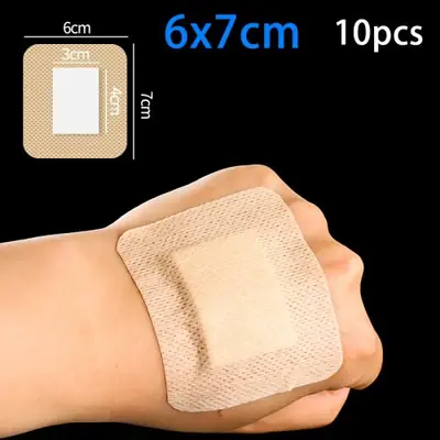 Image de Pansements Stériles Respirants - Kit de Premiers Secours 10 Pièces