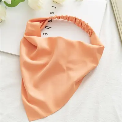 Image de Bandana de Plage Fleur Vintage - Accessoire Cheveux Tendance
