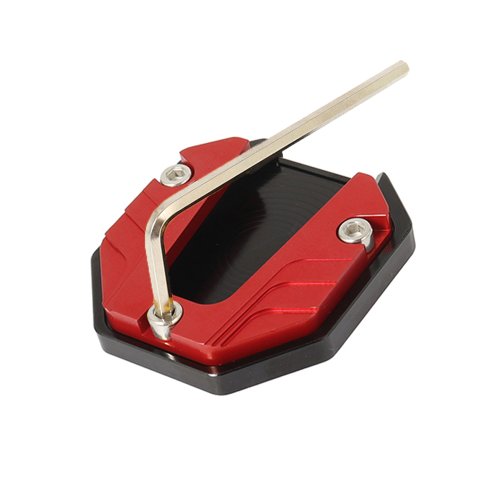 Immagine di Accessori moto Cavalletto laterale per YAMAHA NMAX155 N MAX NMAX 155 125 NMAX125 Cavalletto Piastra Supporto di estensione Base del poggiapiedi