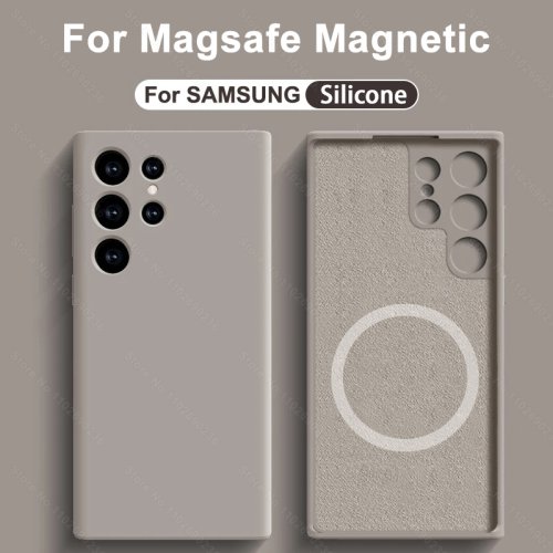 Coque Magnétique Liquide pour Samsung Galaxy S24/S23/S22/S21 - Charge Sans Fil & Antichoc