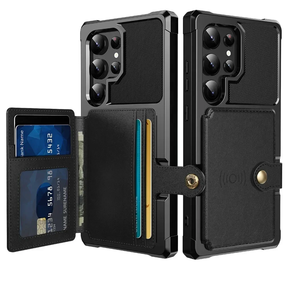 Bild von Kartenetui für Samsung Galaxy S24 S23 FE S25 S23 Plus S22 S21 Ultra A56 A36 A55 A35 A15 A54 A34 A52S A14 A05S A05 A24 A16