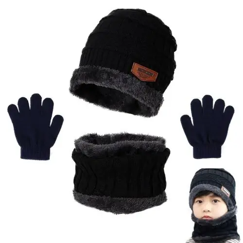 Kind Set schwarz